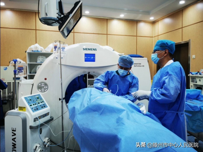 CT引導(dǎo)微波消融聯(lián)合鋼筋混凝土技術(shù)治療肱骨轉(zhuǎn)移技術(shù)在滕州開展